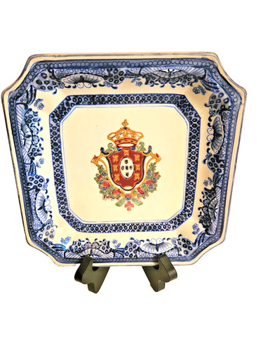 Vintage oriental accents plate - oriental,